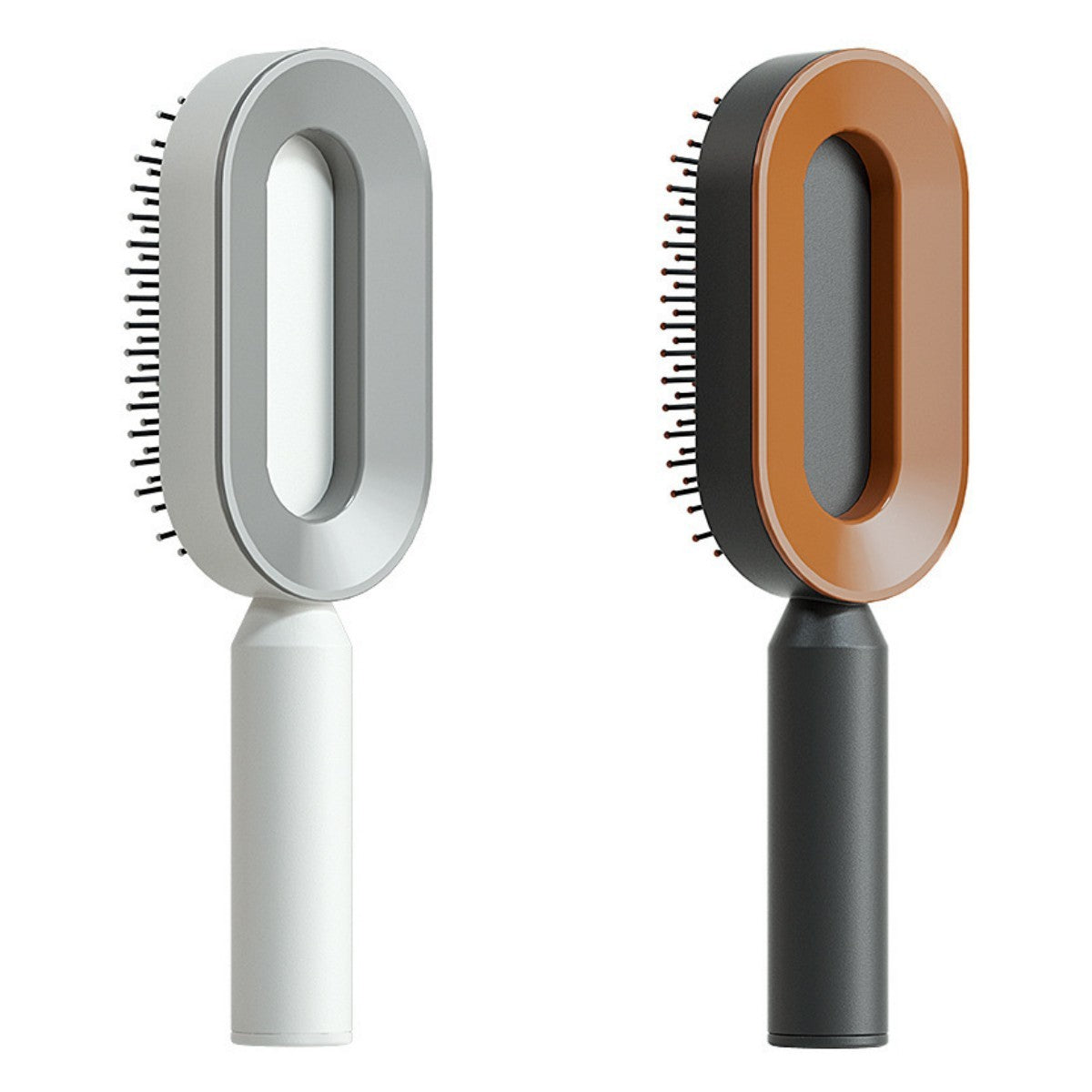 Self Cleaning Hair Brush For Women One-key Cleaning Hair Loss Airbag Massage Scalp Comb Anti-Static Hairbrush null