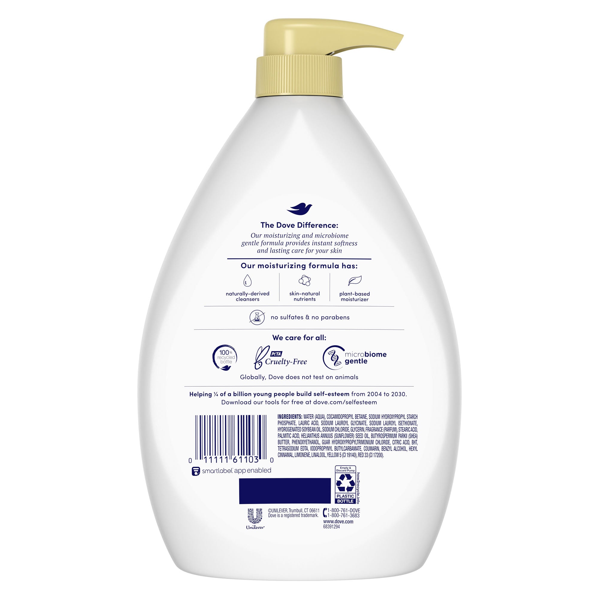 Dove Pampering Long Lasting Gentle Body Wash, Shea Butter and Vanilla, 30 fl oz Rizk From Razzak