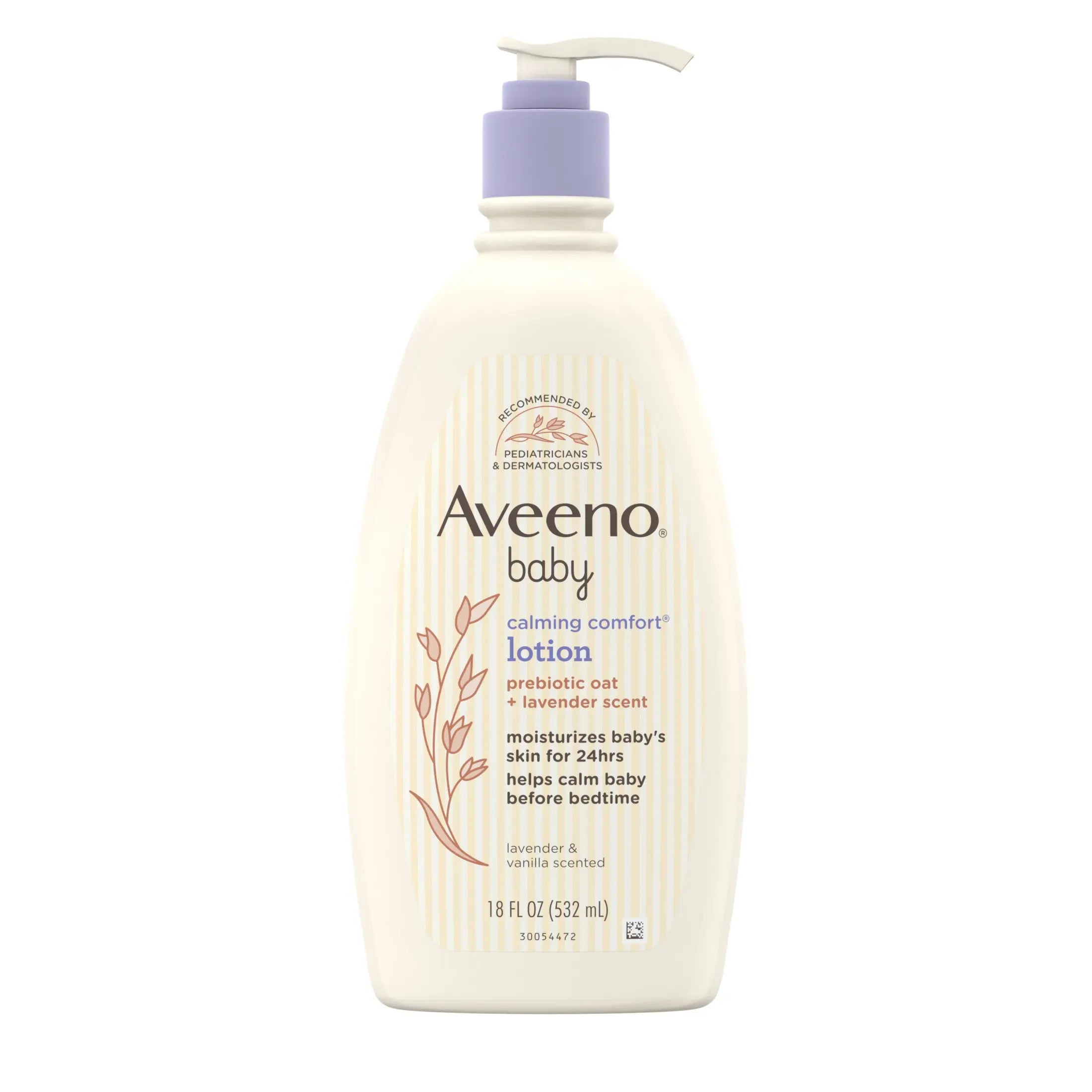 Aveeno Baby Calming Comfort Moisturizing Bedtime Body Lotion for Baby and Toddler, 18 fl oz Rizkfromrazzak