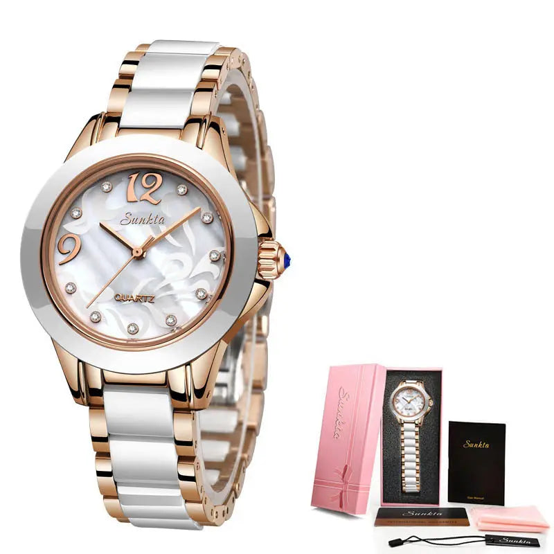 Ceramic Ladies Watches Exquisite High-end Watches Rizkfromrazzak