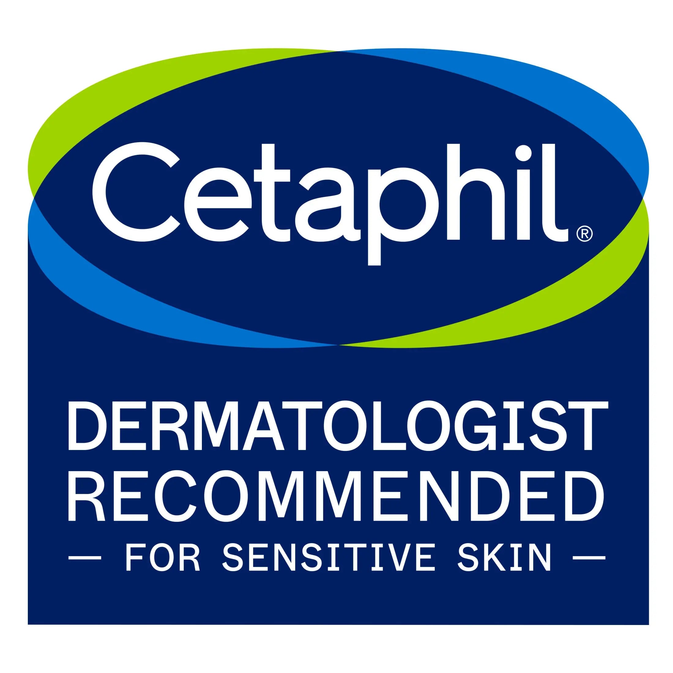 Cetaphil Daily Facial Cleanser showing lightweight texture on fingers