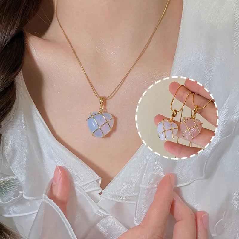 Fashion Moonstone Necklace For Cartoon Princess Love Girl Necklace Novelty Jewelry - Rizk From Razzak