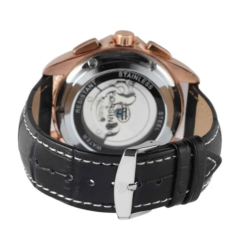 Foreign Trade Hot   High-end Mechanical Watches Men's Fashion Leisure Full Automatic Mechanical Watches Wholesale Rizkfromrazzak