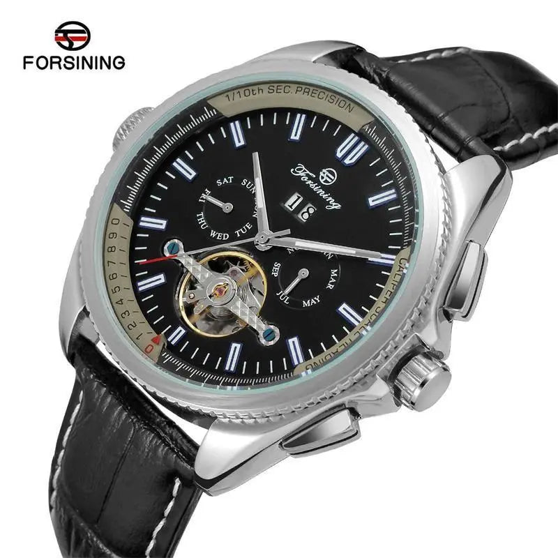 Foreign Trade Hot   High-end Mechanical Watches Men's Fashion Leisure Full Automatic Mechanical Watches Wholesale Rizkfromrazzak