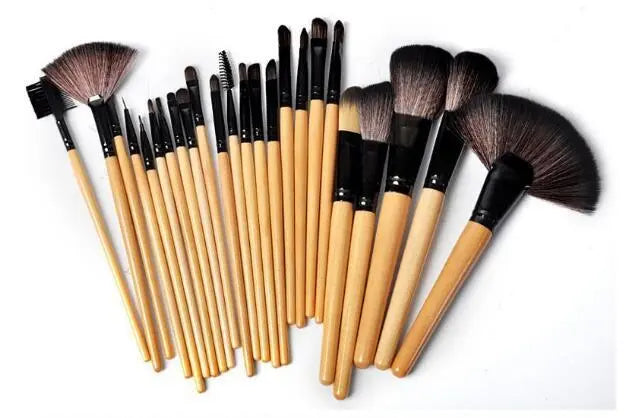 Gift Bag Of 24 Pcs Makeup Brush Sets Professional Cosmetics Brushes Eyebrow Powder Foundation Shadows Pinceaux Make Up Tools - Rizk From Razzak