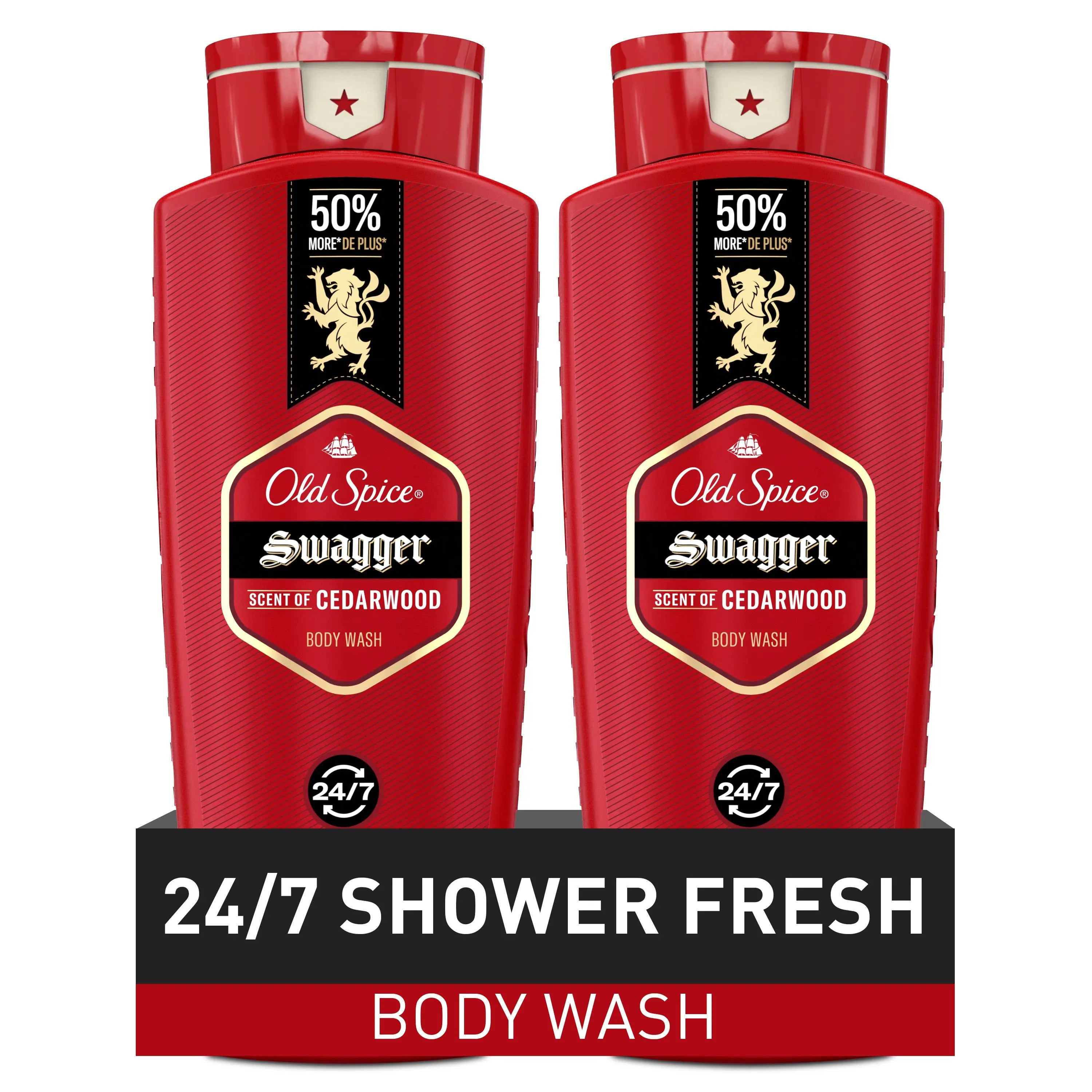 Old Spice Red Collection Swagger Scent Men's Body Wash 24 fl oz bottle
